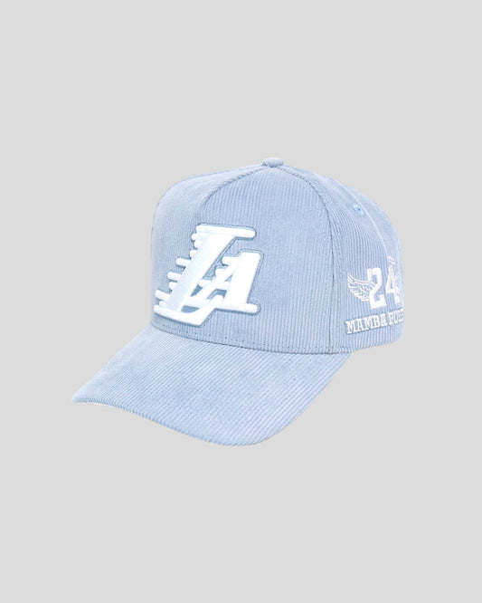 Blue “BE LEGENDARY” Corduroy Snapback